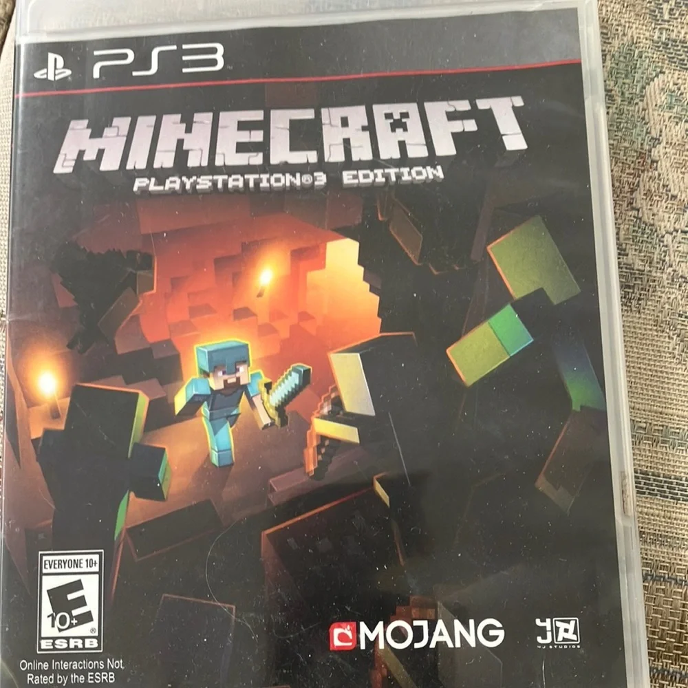 PS3 mine craft video game